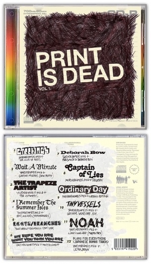 Kiosk #print #illustration #typography #music #cover #album artwork