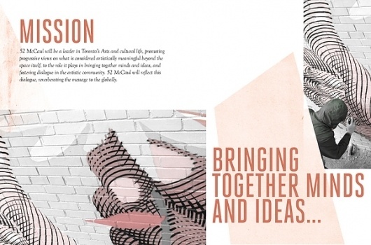 52 McCaul on the Behance Network #layout #design #pastels
