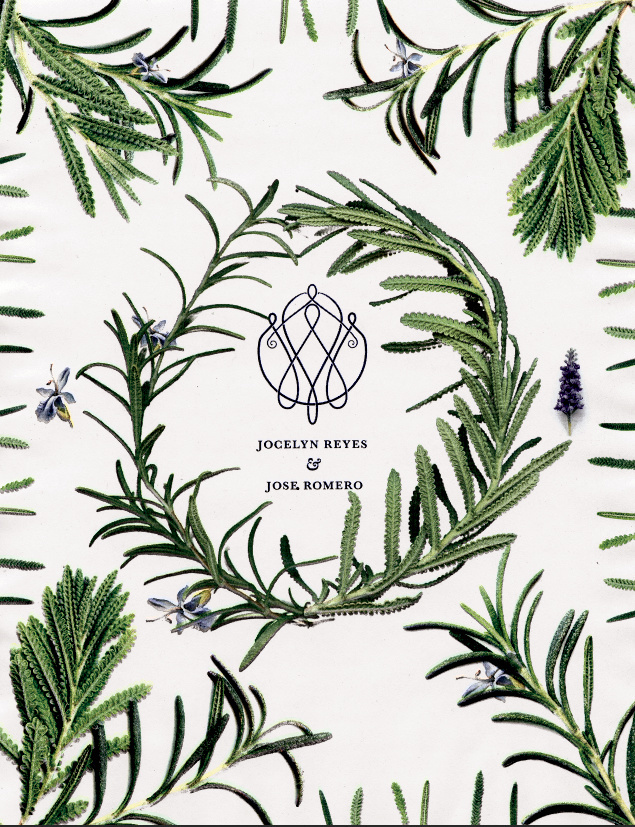 Jose & Joss :: Wedding Invitation (front) / Cuernavaca, Mexico