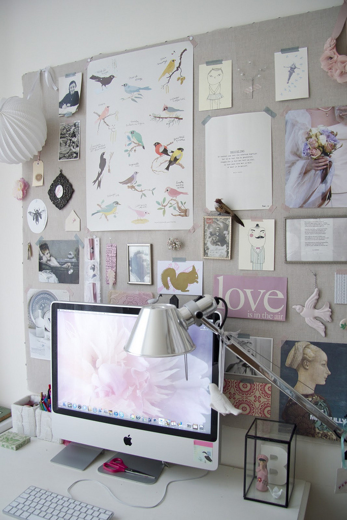 Home office by Iris #office #desk #home #workspace