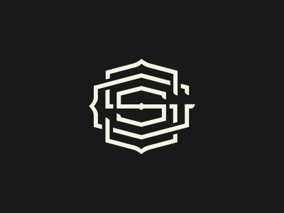 Dribbble - SixSix Graphics Lockup by Nathan Shinkle #clean #type #letterforms #typography