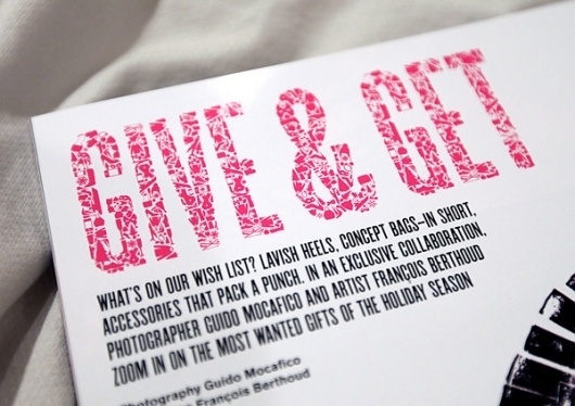 V Magazine Object Font (NOTCOT) #object #font