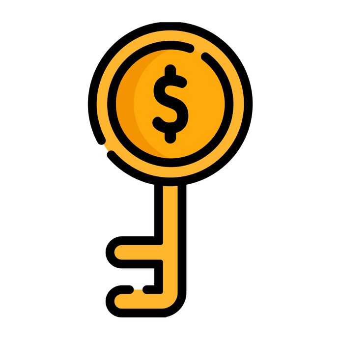 See more icon inspiration related to key, Tools and utensils, passkey, door key, dollar symbol, access, password and pass on Flaticon.