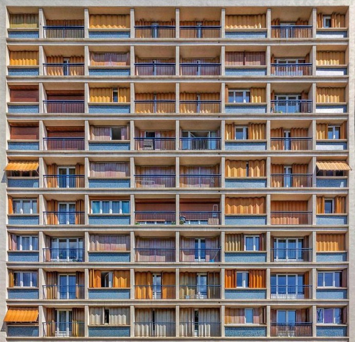 Paul Brouns Transforms Architectural Facades Into Abstract Patterns