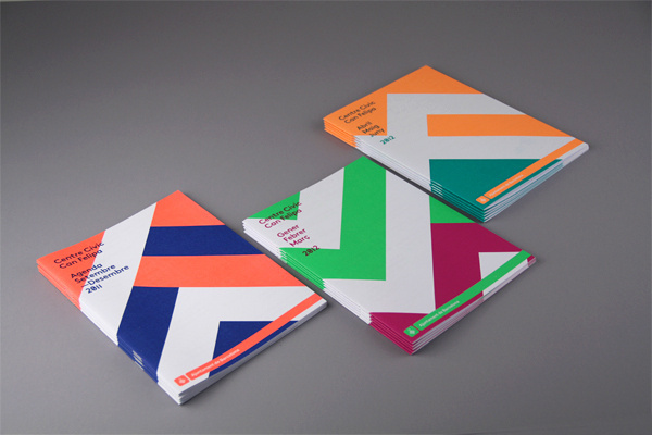 Centre Cívic Can Felipa on Behance #cover #design #graphic #editorial