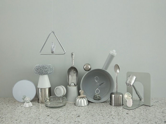 10+Grey #design #graphic #counter #kitchen #art #grey