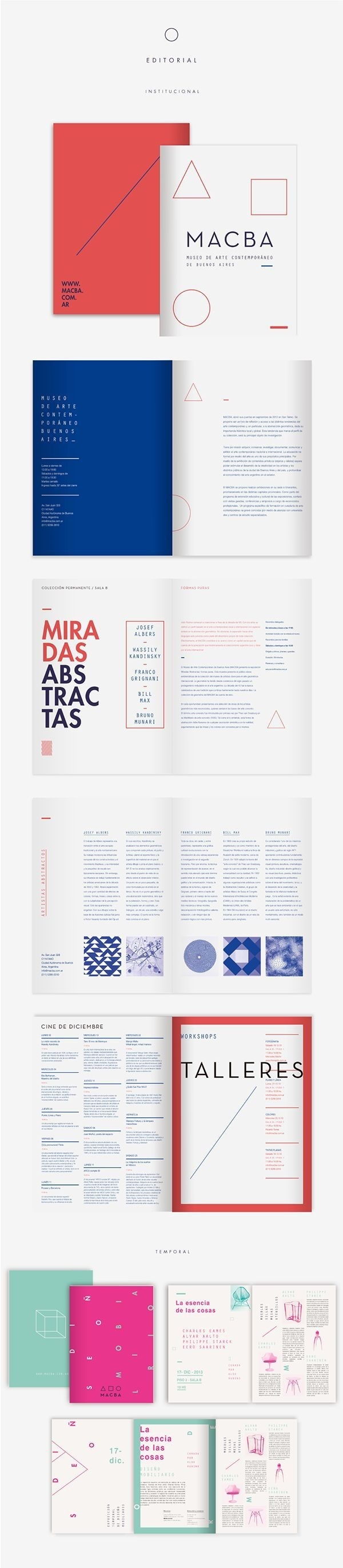 Identidad de Museo #print #booklet