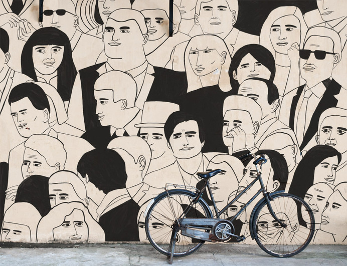 TODD BORKA | artnau #wall #mural #painting #people