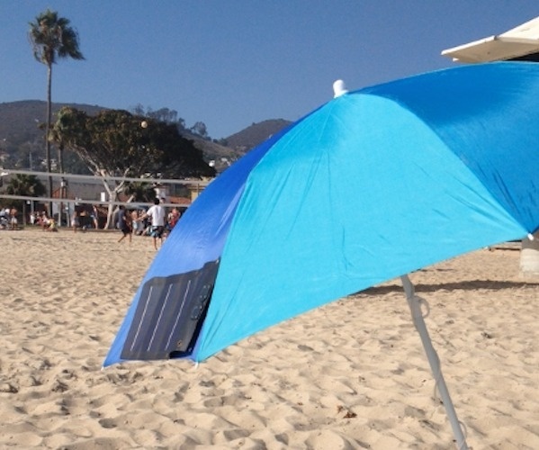Clip-on Umbrella Solar Charger #charger #solar #gadget
