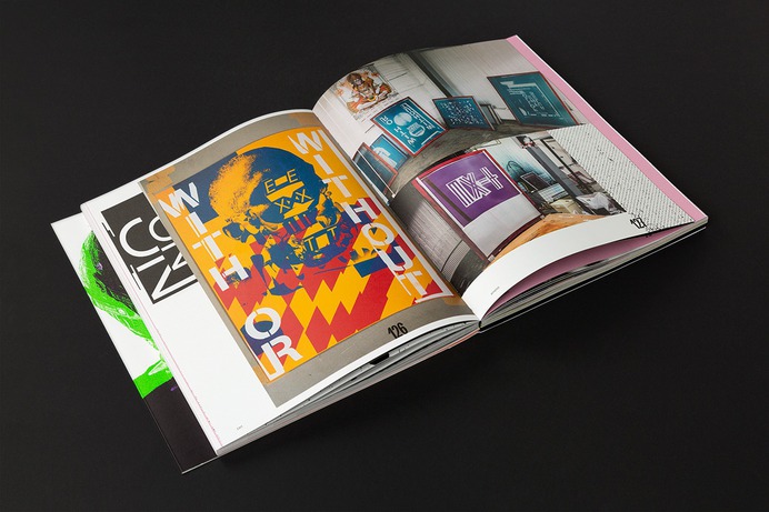 Lars Harmsen and Markus Lange, the visionary duo behind Poster Rex, know about the power of signs. Their posters combine contemporary aesthetics with uncomfortable images from our turbulent times, often in a political and/or socio-critical context. Poster Rex represents pop culture and the enduring strength of creativity and human resilience, the rebellious spirit of Poster Rex provokes and awakens hope.

This is evidenced not only by the screen-printed posters but also by the powerful statements of over 25 designers and artists they've collaborated and printed with on-site, including notable figures such as Peter Bankov (CZ), Edwin van Gelder (NL), Mirko Borsche (DE), Götz Grämlich (DE), Ariane Spanier (DE), Officina Arara (PT), Yetkin Başarır (TR), and many more ...

REBEL PRINTS—The Poster Rex Manifesto is a selection of screen-printed posters created over the last 10 years in collaboration with Poster Rex and artists from around the world.

Publisher: Slanted Publishers
Editors, Design & Concept: Lars Harmsen, Markus Lange
Release: September 2024
Format: 21 × 27 cm
Volume: 288 pages
Language: English 
Printing: full-color offset printing with fluorescent and silver spot colors, Offizin Scheufele, Germany
Paper: Changing uncoated papers by Metapaper
Workmanship: Softcover with flaps, open thread-stitching
ISBN: 978-3-948440-80-0
Price: €42.– (DE)

Buy here: slanted.de/product/rebel-prints-the-posterrex-manifesto