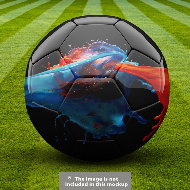 Football ball mock up design Free Psd. See more inspiration related to Mockup, Design, Template, Sport, Football, Web, Website, Sports, Mock up, Ball, Templates, Website template, Mockups, Up, Web template, Realistic, Real, Web templates, Mock ups, Mock and Ups on Freepik.