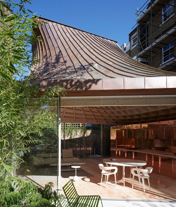 A Garden House Pavilion Where You Live Above and Below Ground