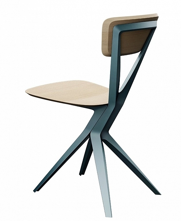 maybe chair by Andrea Borgogni #aluminum #chair #design #italian #furniture #award #winner #cast #italy
