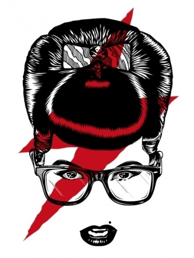 Illustrations | SUPERBACANA #sexy #flash #red #black