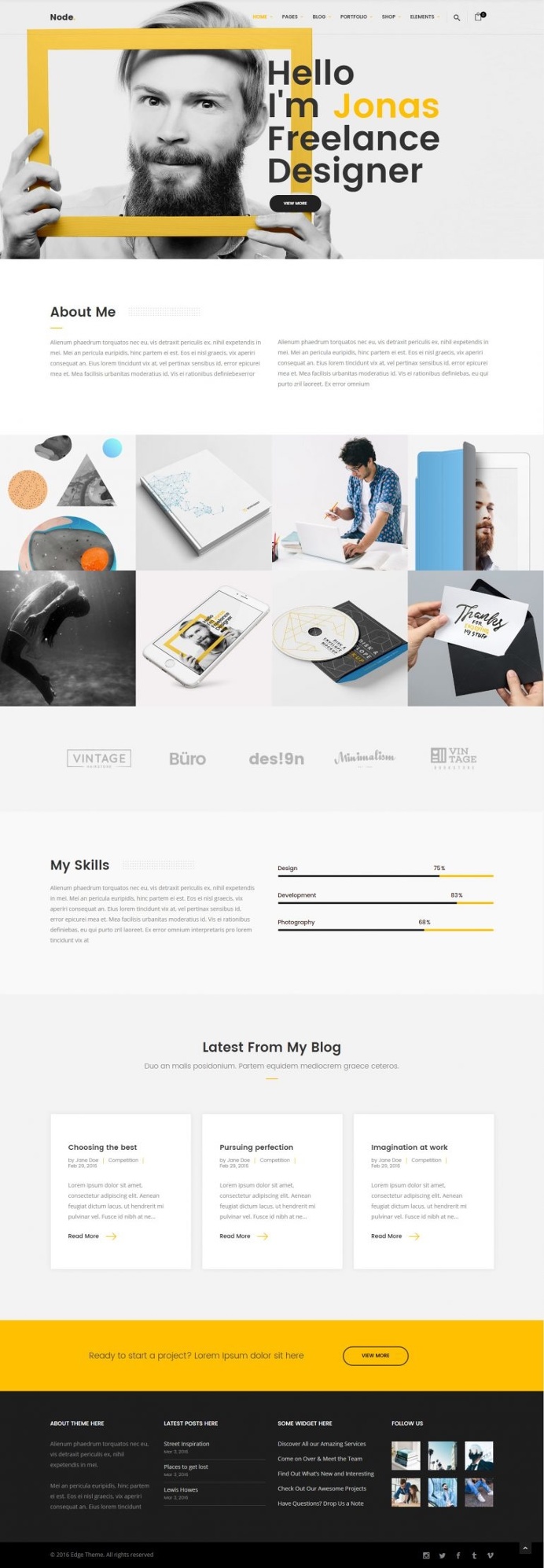Node – Modern & Clean Multi-Concept