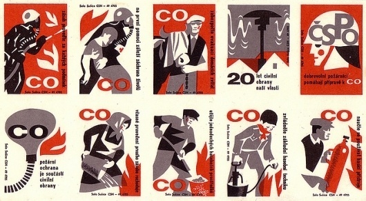 Czechoslovak matchbox labels (uncut sheet) | Flickr – Compartilhamento de fotos! #matchbox #label