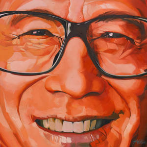 Li Ka Shing #painting #oil
