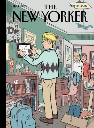 PhD humor and PhD facts « Reza Ghadiri Project #phd #boomerang #cover #yorker #2010 #generation #may #magazine #new