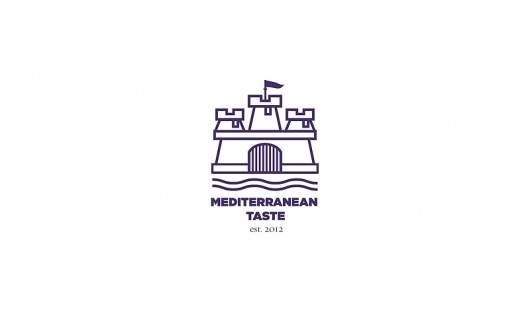 mediterraneantaste-03.jpg 800×481 pixels #mediterranean #house #rent #illustration #symbol #logo #castle