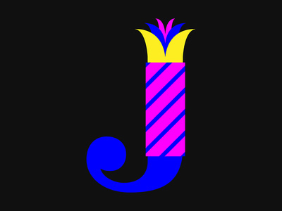 J #typography #36daysoftype #J #graphicdesign #Murcia #SandraGuerrero #type #typo #minstrel