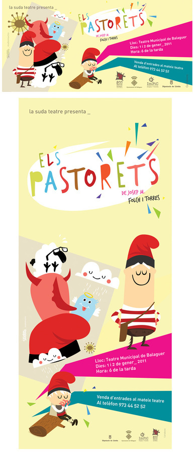 La Suda Teatre | Estudio coba #ilustracio #estudi #diseo #de #grafic #estudio #ilustration #disseny #grafico #ilustracion