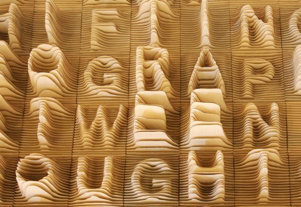 Alphabet Topography #type #geo