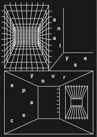 FFFFOUND! | Lancia TrendVisions - Trend Wall #grid #black #poster