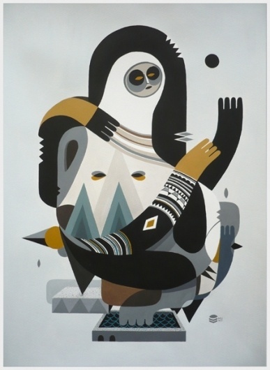 All sizes | The pond | Flickr - Photo Sharing! #vrancken #olivier #pond #illustration #figure #painting #art