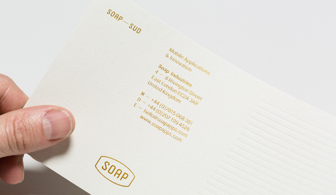 Soap Branding corporate design stationery pastel tones colors minimal business card gold golden deluxe luxury designblog inspiration www.min