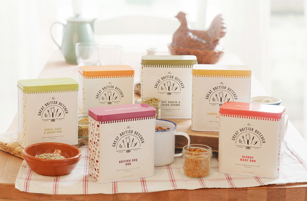 The Great British Butcher #british #butcher #heritage #branding #packaging #print #traditional #logo