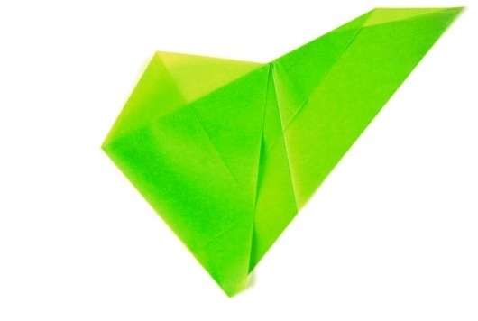 PAPIER TRIANGLE PLIÉ #design #graphic #experimental #folding #paper