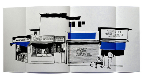 A flipbook is probably one of the earliest forms of motion animation which have managed to keep up with time. It's fun, takes seconds, fit #blue #illustartion #kulavoor