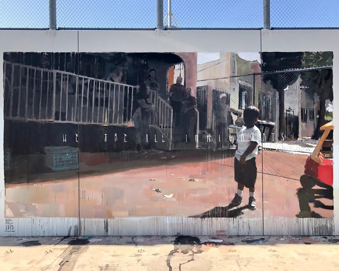 Axel void's mural, (2019). Photo: Impermanent Art