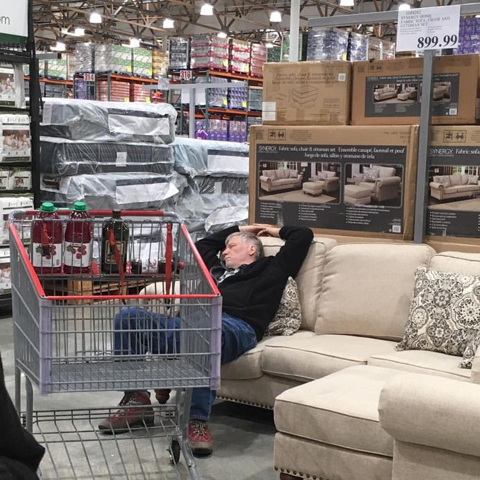 Instagram Account Shares Hilarious Photos of Miserable Men Waiting