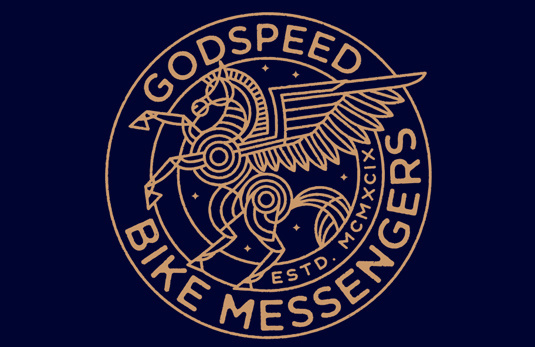line logo #horse