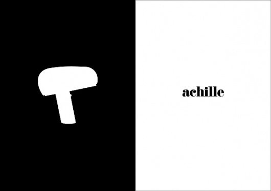 Cut it out on the Behance Network #white #forniture #design #graphic #black #minimal #and