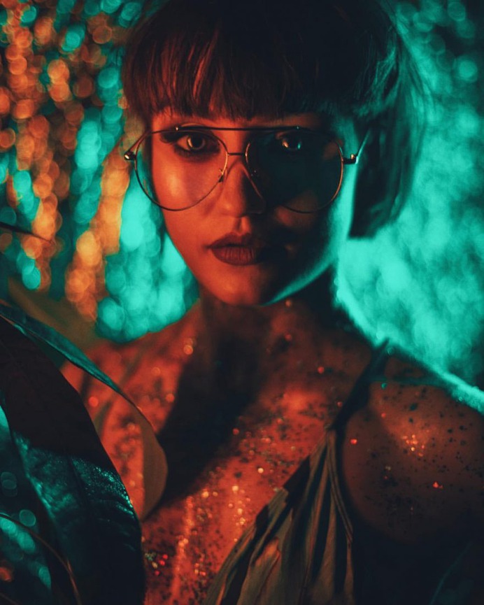 Moody Female Portrait Photography by Konrad Matka Komorowski
