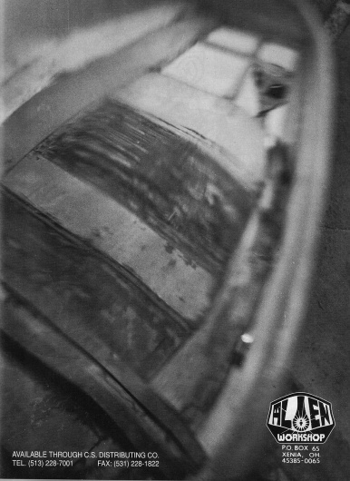awsvisitorchrome.jpg (image) #alien #white #workshop #black #photography #1994 #and #skateboard