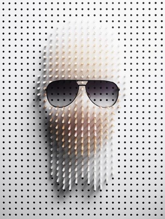 Karl Lagerfeld pin portrait #abstract #celebrity #gaga #pin #portrait #art #portraits #lady