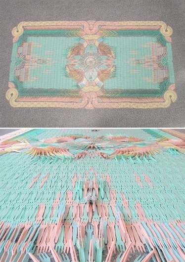 Google Reader (225) #forks #pasta #carpet #art