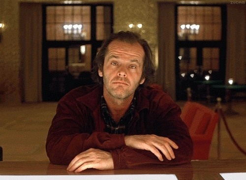 If we don't, remember me. #jack #shining #the