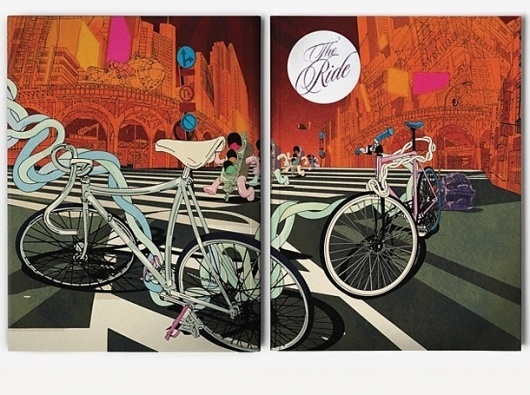 I Love Dust #bikes #catalog #design #graphic #illustration