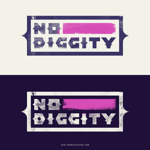 No Diggity #90s #typography #rnb