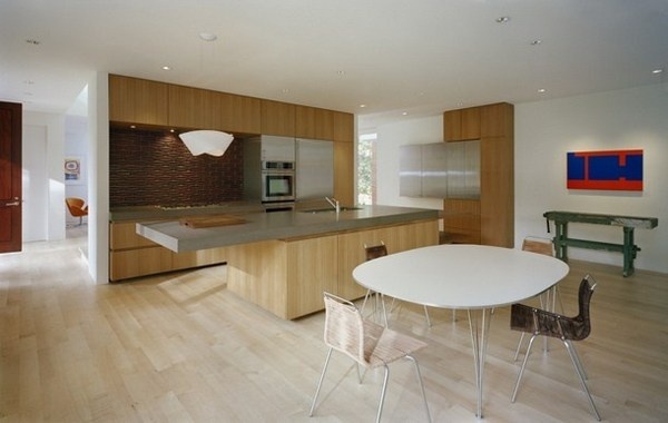 Luxury kitchen with abstract painting #decor #kitchen #for #art #paintings