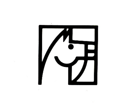 Elias García Benavides / José Santamarina for Bridas 1982 Spain #logos #trademark #branding #icon #identity #vintage #logo #animal