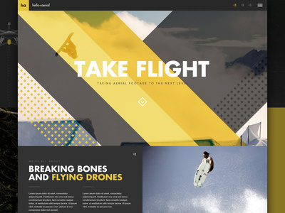 Drone Concept #website