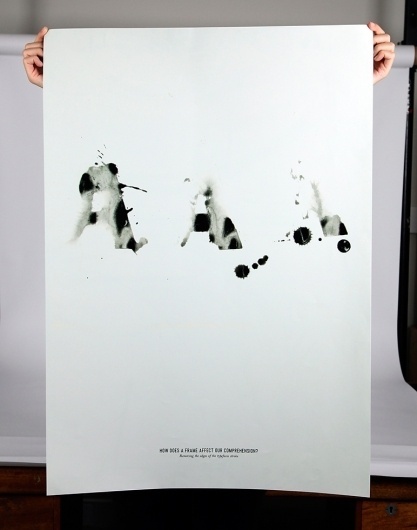 Laia Sacares. We Frame Reality Poster Series #design #graphic