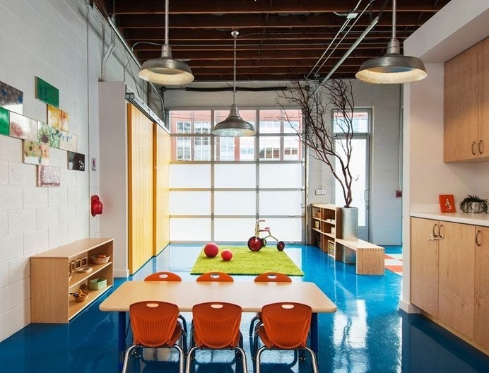 Sweet Peas Preschool by Red Dot Studio #interior #design