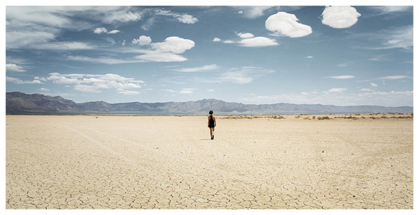 (9) Likes | Tumblr #clouds #woman #desert #sky