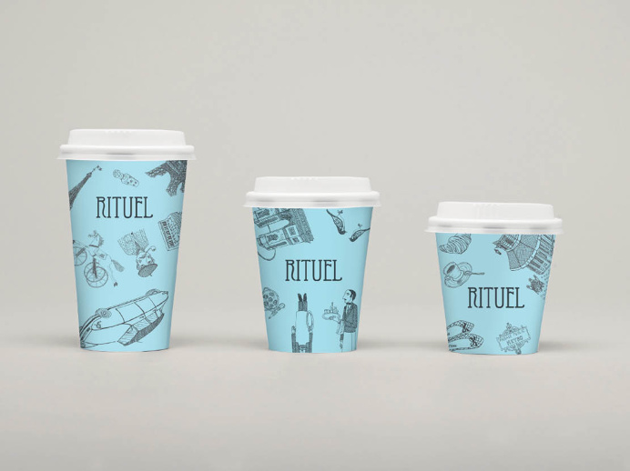 RITUEL par Christophe Vasseur #Logotype #Logo #Typography #Paris #Tokyo #Branding #Identity #French #Boulangerie #Packaging